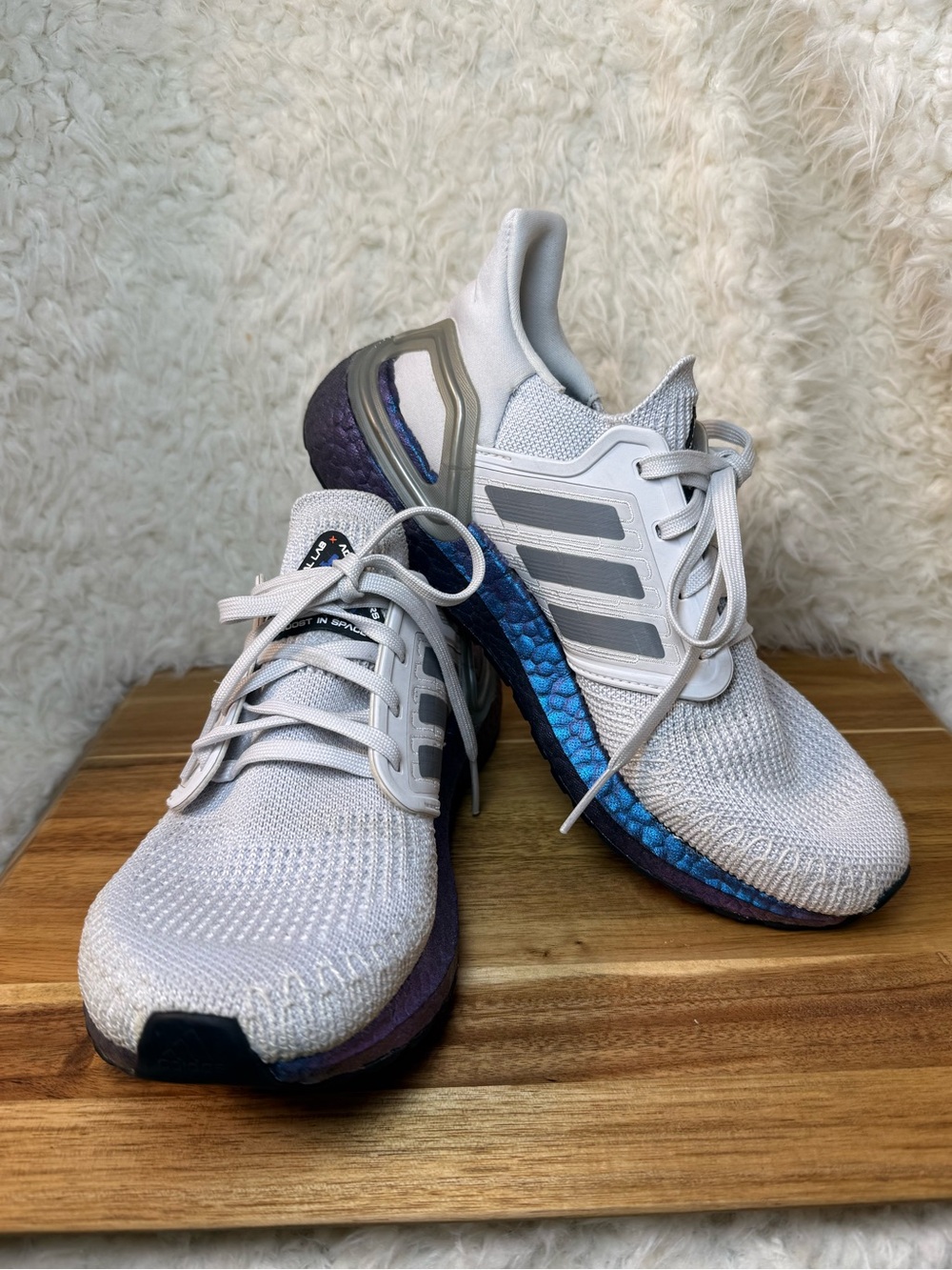 Adidas x ISS US National Lab UltraBoost 20 Blue Boost size 6.5